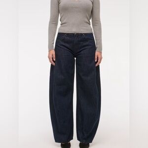 Abercrombie & Fitch Ultra Barrel Dark Blue Denim Jeans